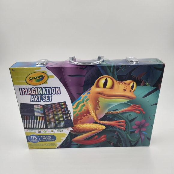 Crayola Imagination Art Coloring Set, 115 Pcs, Art & Craft Kit, Drawing Coloring - Picture 6 of 11